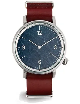 Orologio Kom Silver / Garnet / Multicolored One Size - Komono - FashionsVida
