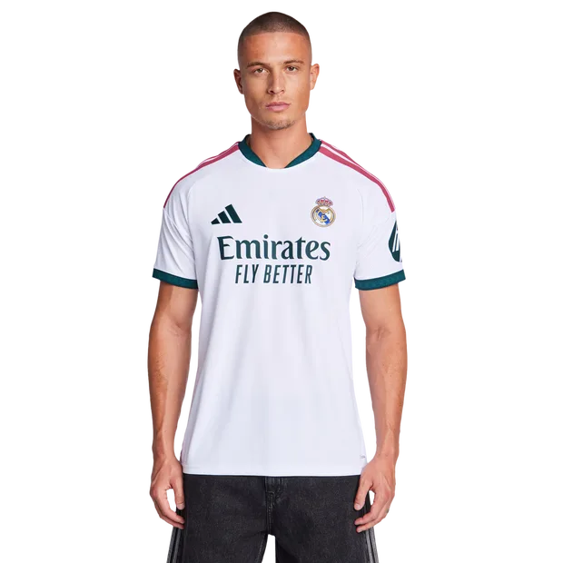 Real Madrid Men Jerseys/Replicas - White - Size XL - Poly Jersey - White - Size: Extra Large - Adidas - FashionsVida