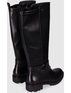 Botas básicas de mujer con caña alta y suela dentada - Chika10 - FashionsVida