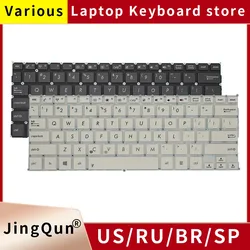 New US Russian Laptop Keyboard For ASUS E202 E202S E202MA TP201SA X205 X205T X205TA E205 E202SA E202M E203N E205MA E205S E203NA