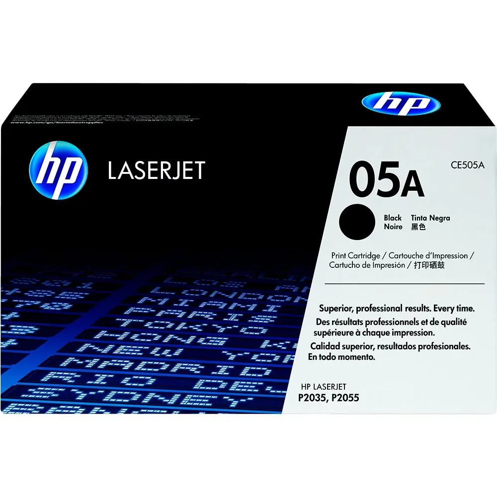 Ink Toner 05a Black One Size unisex - HP - FashionsVida
