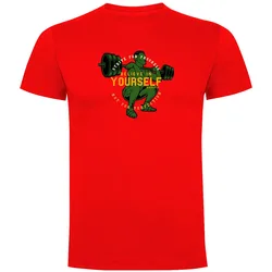 T-shirt à Manches Courtes Believe Red S