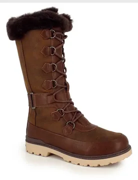 Bottes De Neige Adara Brown EU 42 - Kimberfeel - FashionsVida