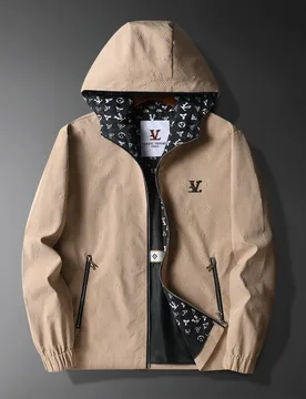 Men's embossed craft hooded jacket solid color high-end tooling top handsome and versatile - Aliexpress - FashionsVida
