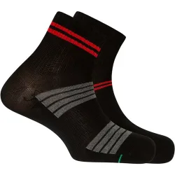 Pack de 2 pares de calcetines de hombre de algodón deportivos en color