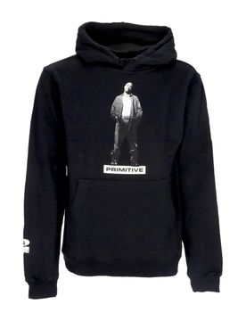 Felpa Cappuccio Uomo Posted Hoodie X 2pac Black