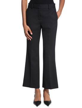 Pantaloni donna - cropped kick pant - nero