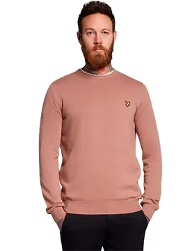 Lyle & Scott Maglione Kn821v Pink S