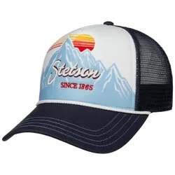 Alpine Sunset Trucker Cap by - navy - Female - Size: One Size