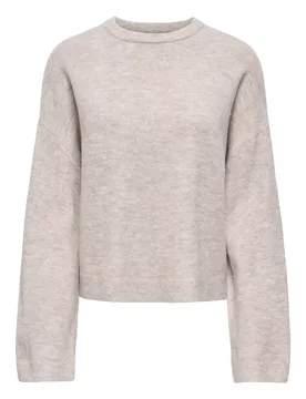 ONLSIMONI L/S O-NECK PULLOVER KNT N female - XS - FashionsVida