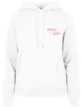Felpa Con Cappuccio Ladie Sinners White S