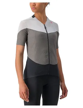 Maillot à Manches Courtes Gradient Color Block