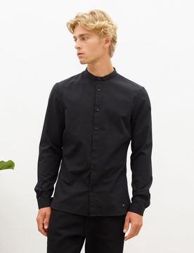 Special mini collar shirt male