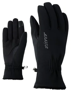Ibrana Damen Fingerhandschuhe, gelb 6,5