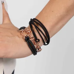 Armband 3er Set HVP JULA, black