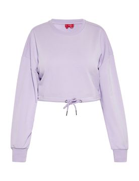 Swirly Sudadera lila claro