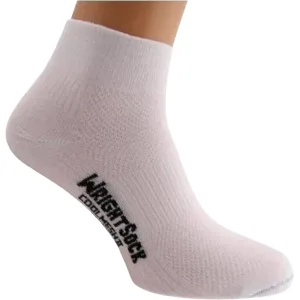 COOLMESH LL QUARTER LAUFSOCKEN Unisex white L / 41,5-45 - Wrightsock - FashionsVida