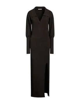 Maxi-Kleid Damen Dunkelbraun L,M,S,XS,XXS Damen - HINNOMINATE - FashionsVida