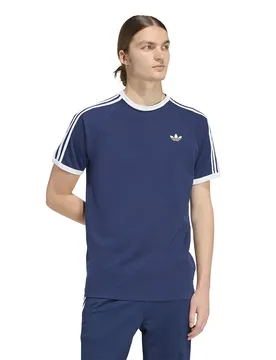 T-shirt à Manches Courtes 3 Stripes Night Indigo 2XL - Adidas Originals - FashionsVida