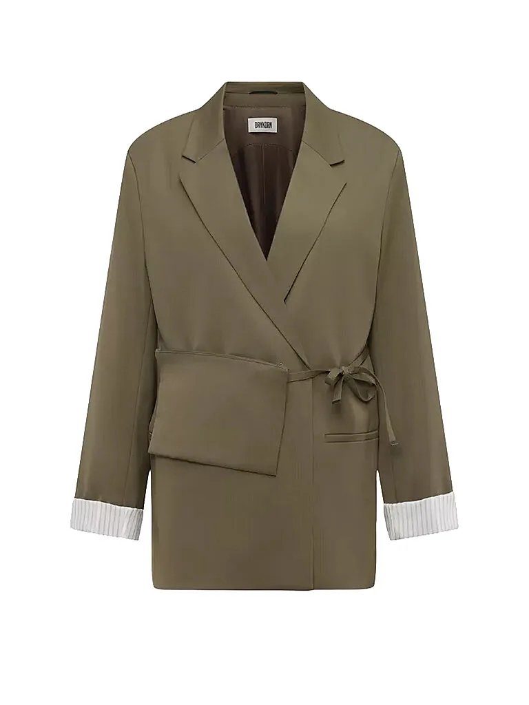 Drykorn Blazer WINCHAM_1 olive 38 - Drykorn - FashionsVida