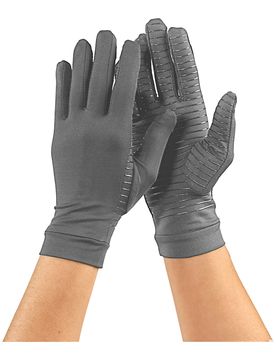 Arthrose-Handschuh mit Kupferimprägnierung schwarz