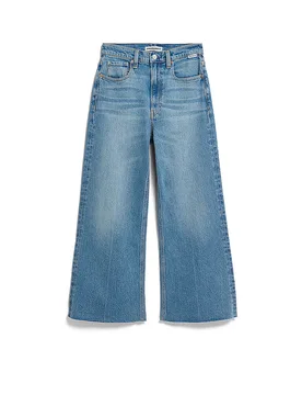 Jeans Wide Leg 7/8 MURLIAA CROPPED azzurro 32/L32 - Armedangels - FashionsVida