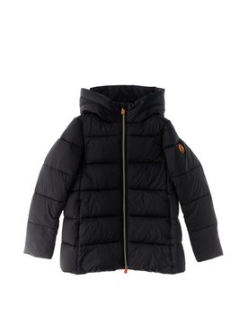 Piumino con cappuccio NERO 10