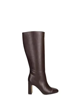 Women's 'Speedway Dark Brown Leather' Leather Boots Size: 7 - Dark Brown - Size: 7 - Steve madden - FashionsVida