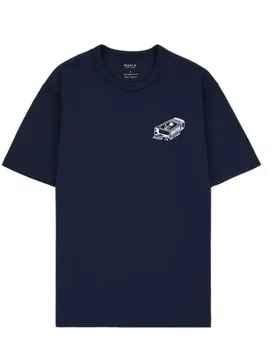 T-shirt à Manches Courtes Sauna Dark Navy L