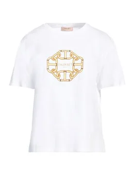 Camiseta Mujer Blanco XXL Mujer - TWINSET - FashionsVida