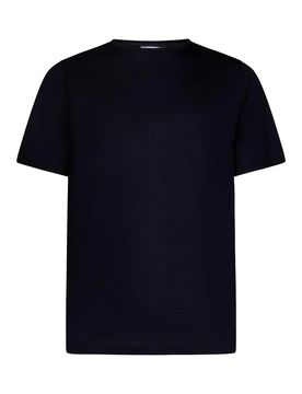 Lardini T-shirt in lana e lyocell