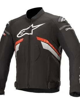 Giubbotto Moto T-GP PLUS R V3 Bianco Fluo Rosso taglia 2XL - Alpinestars - FashionsVida