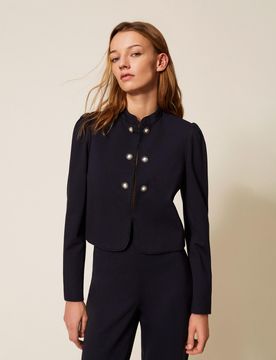 Blouson avec boutons décoratifs
