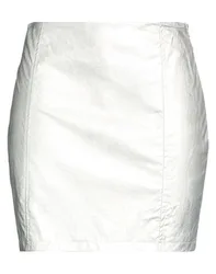 Minirock Damen Silber S Damen