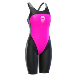 Athletic Swimsuit Pink XL Women