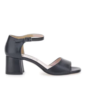 Sandali Neri Con Tacco e Cinturino Alla Caviglia 1370 40 - PITTARELLO GLAM - FashionsVida