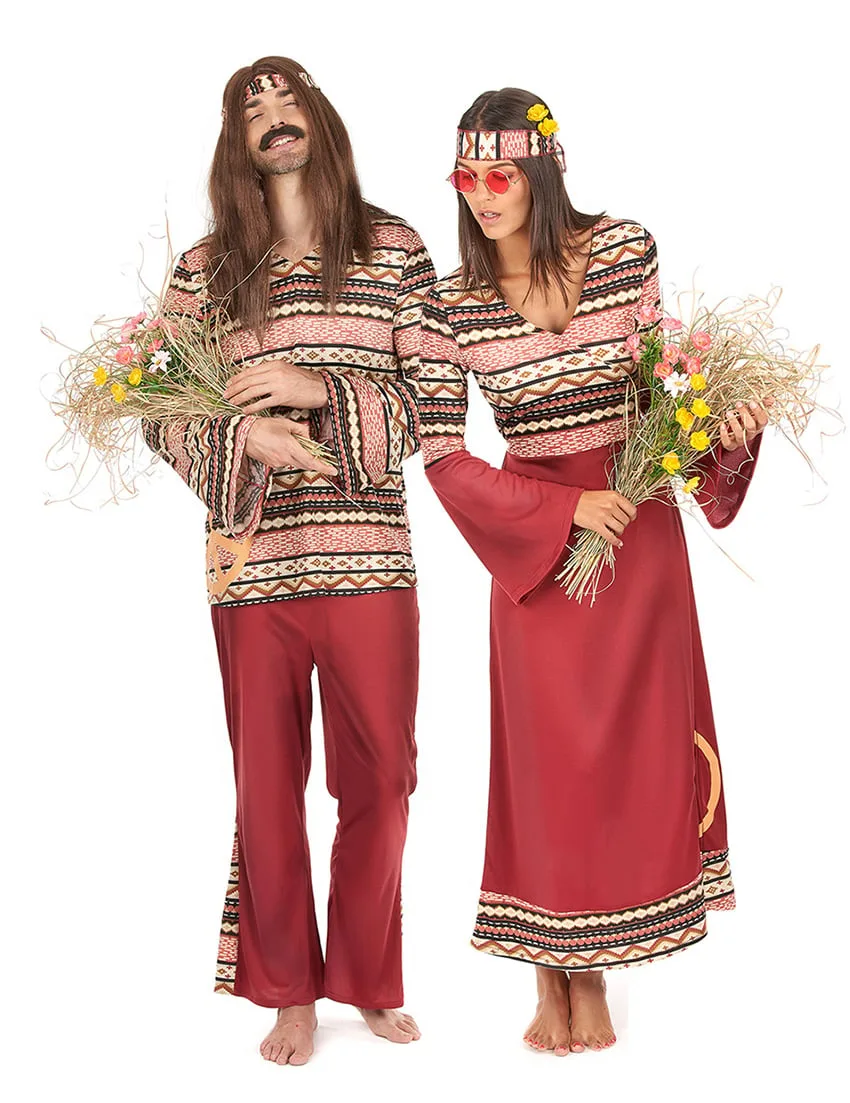 BCI Hippie Paarkostüm-Set bunt - BCI - FashionsVida