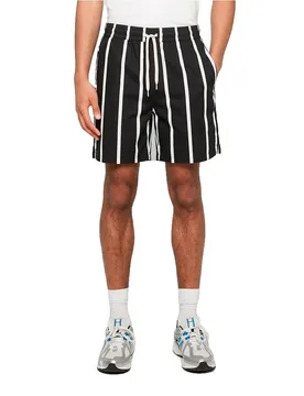 Short Summer Stripe Resort Black / White 4XL - Urban classics - FashionsVida