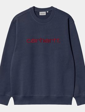 Carhartt sweat -air force blue / malbec