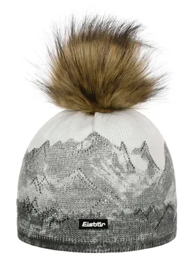 Draw Lux Crystal Mountain Beanie by - grey - Damen - Size: One Size - Eisbär - FashionsVida