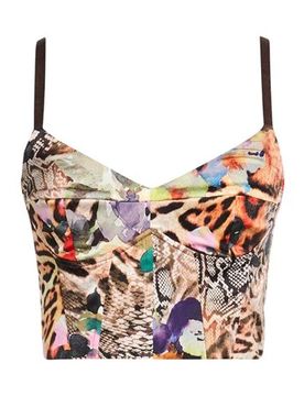 Guess Top Mujer Marrón 36 Mujer