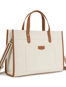Missnine 15.6 Inch Woman Laptop Briefcase Tote Canvas ipad Bag Work Shoulder Bag Casual Tote Bag for Travel Office College - Aliexpress - FashionsVida