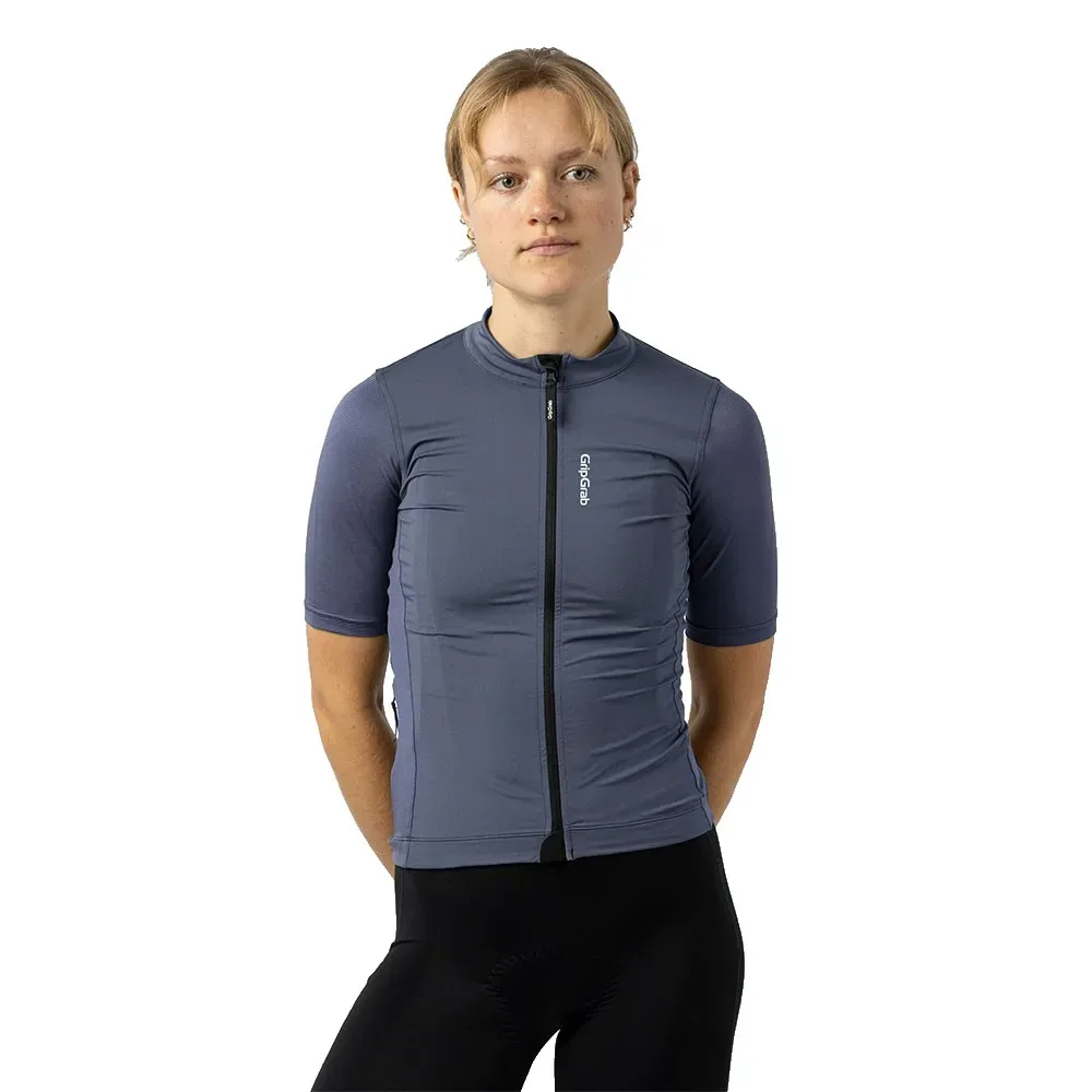 Maglia A Maniche Corte Ride Navy Blue - GripGrab - FashionsVida