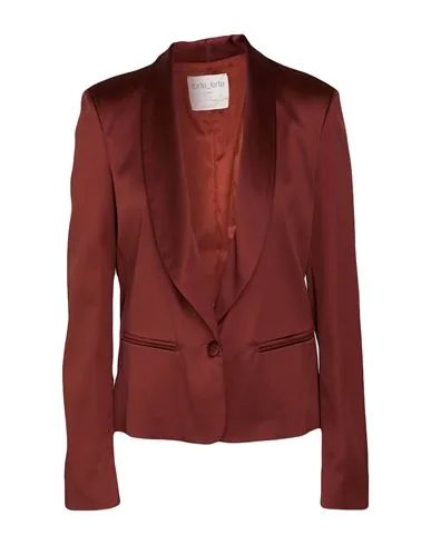 Blazer Damen Ziegelrot 0,3 Damen - forte_forte - FashionsVida