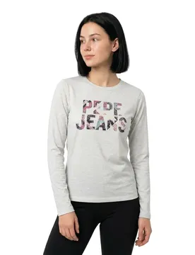 T-shirt à Manches Longues Luna White S