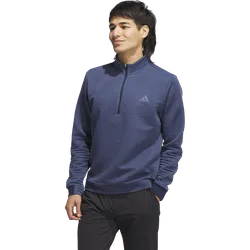 Pullover Ultimate365 DWR Textured Quarter Zip, navy xs