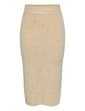 YAS Falda 'ASSI' beige