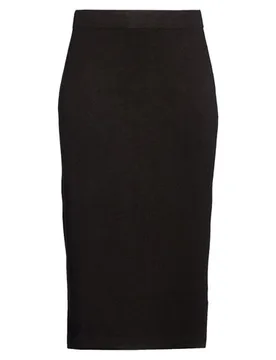 Midi-Rock Damen Schwarz L,M,S,XL,XS Damen - VINCE. - FashionsVida