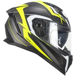 Casco Moto Integrale 311G BLAST SPORT Nero Giallo fluo o taglia S