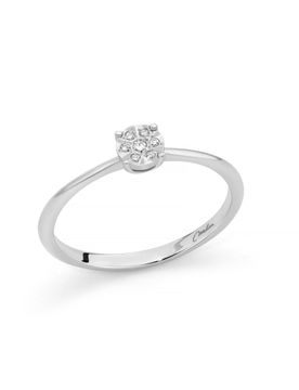 Anello Donna Oro Bianco 18kt Diamanti LID4205